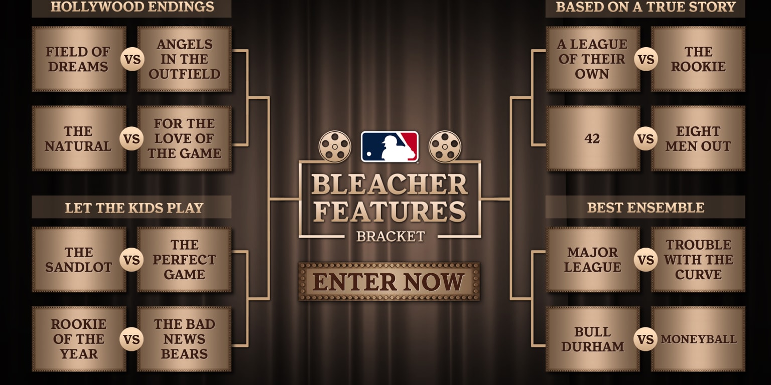 Very best baseball films Bleacher Attributes bracket