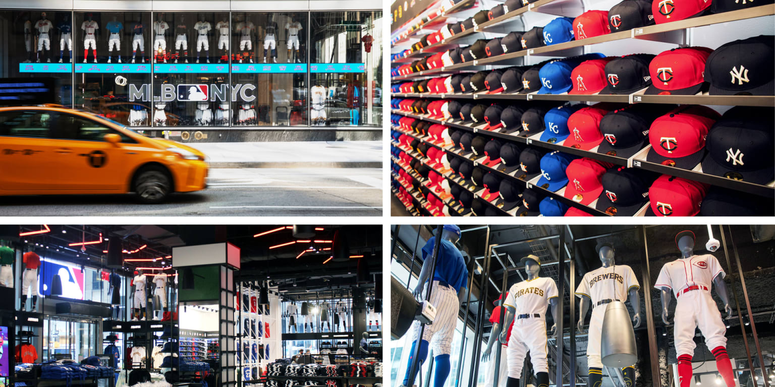 The store for baseball fans in New York City, the MLB Store