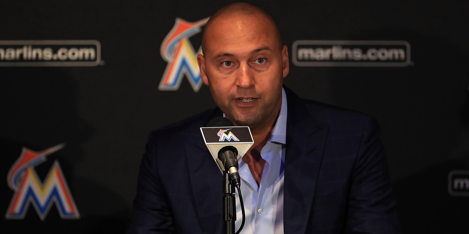 En apenas dos meses Derek Jeter ya exaspera a los seguidores de los Marlins, image size:1536x768