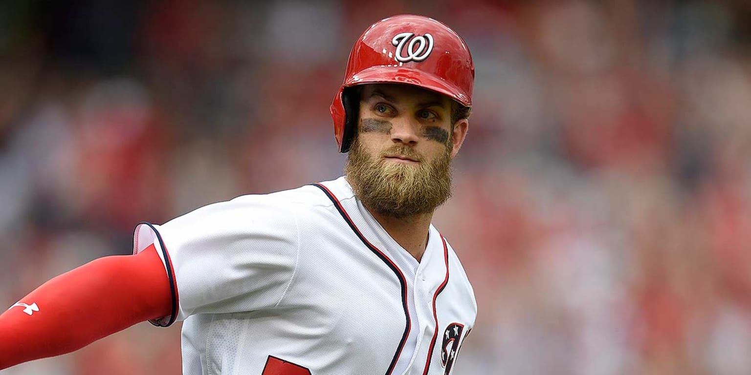 Bryce Harper not clowning around with T.O. reporter