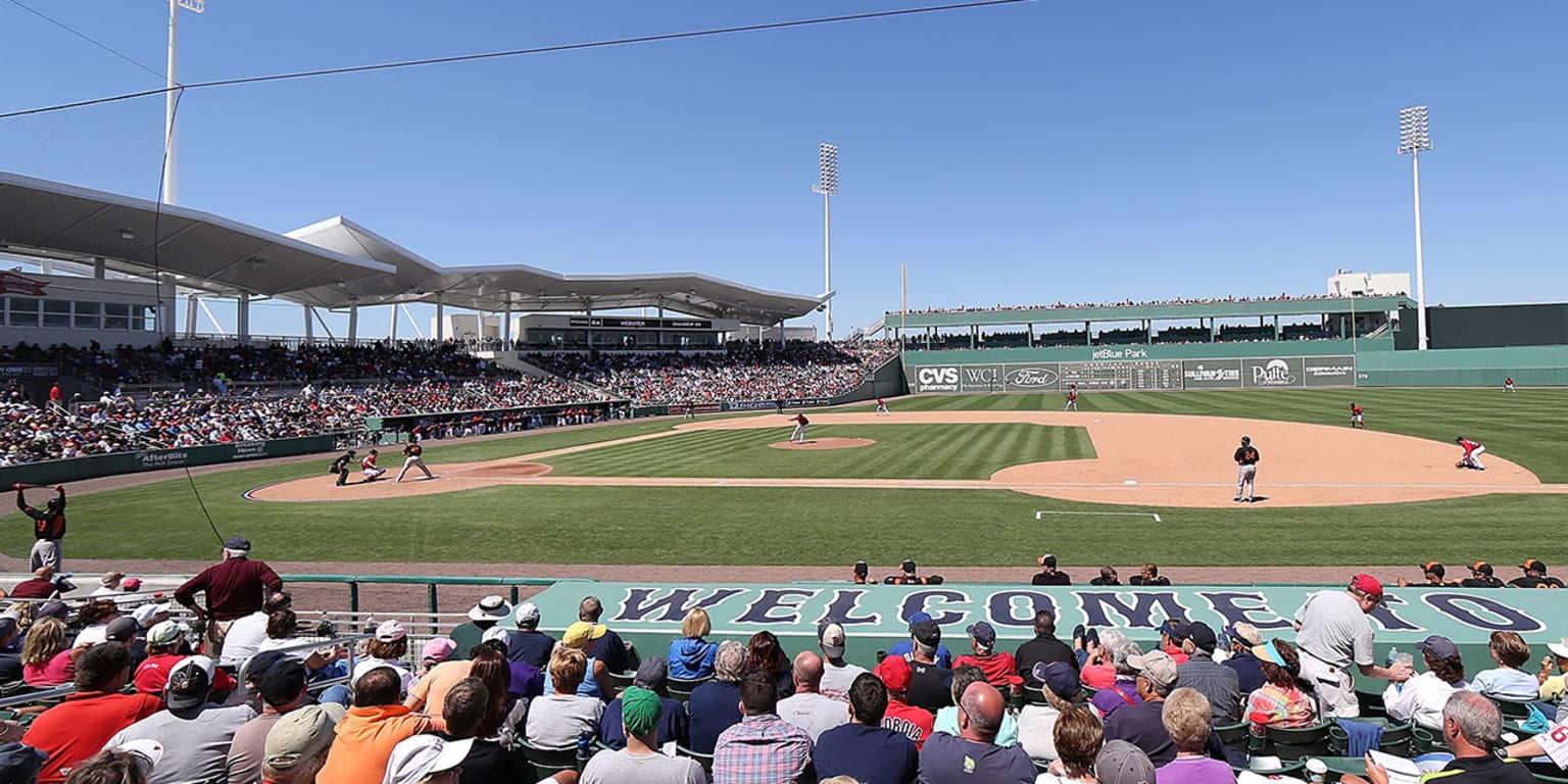 Red Sox announce Spring Training schedule