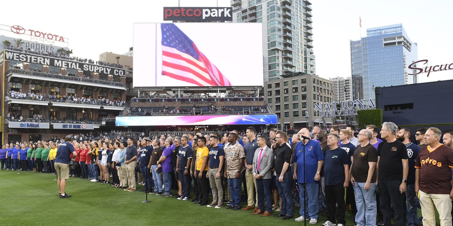 Gay Men's Chorus Padres game