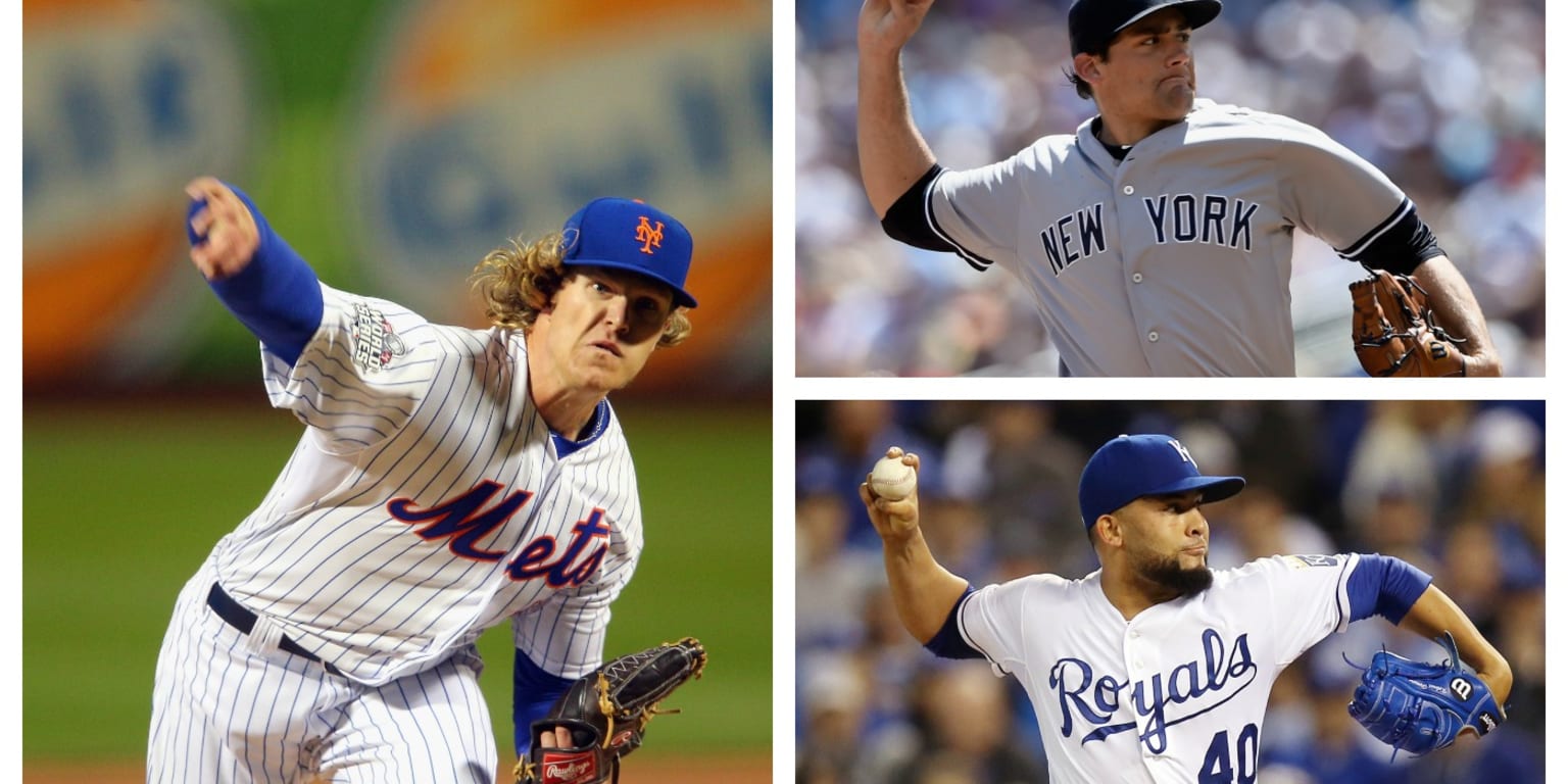 Hardest throwing pitchers in baseball