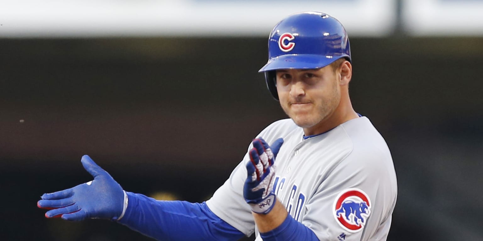 Anthony Rizzo does it again with leadoff home run in Cubs' 4-0 victory