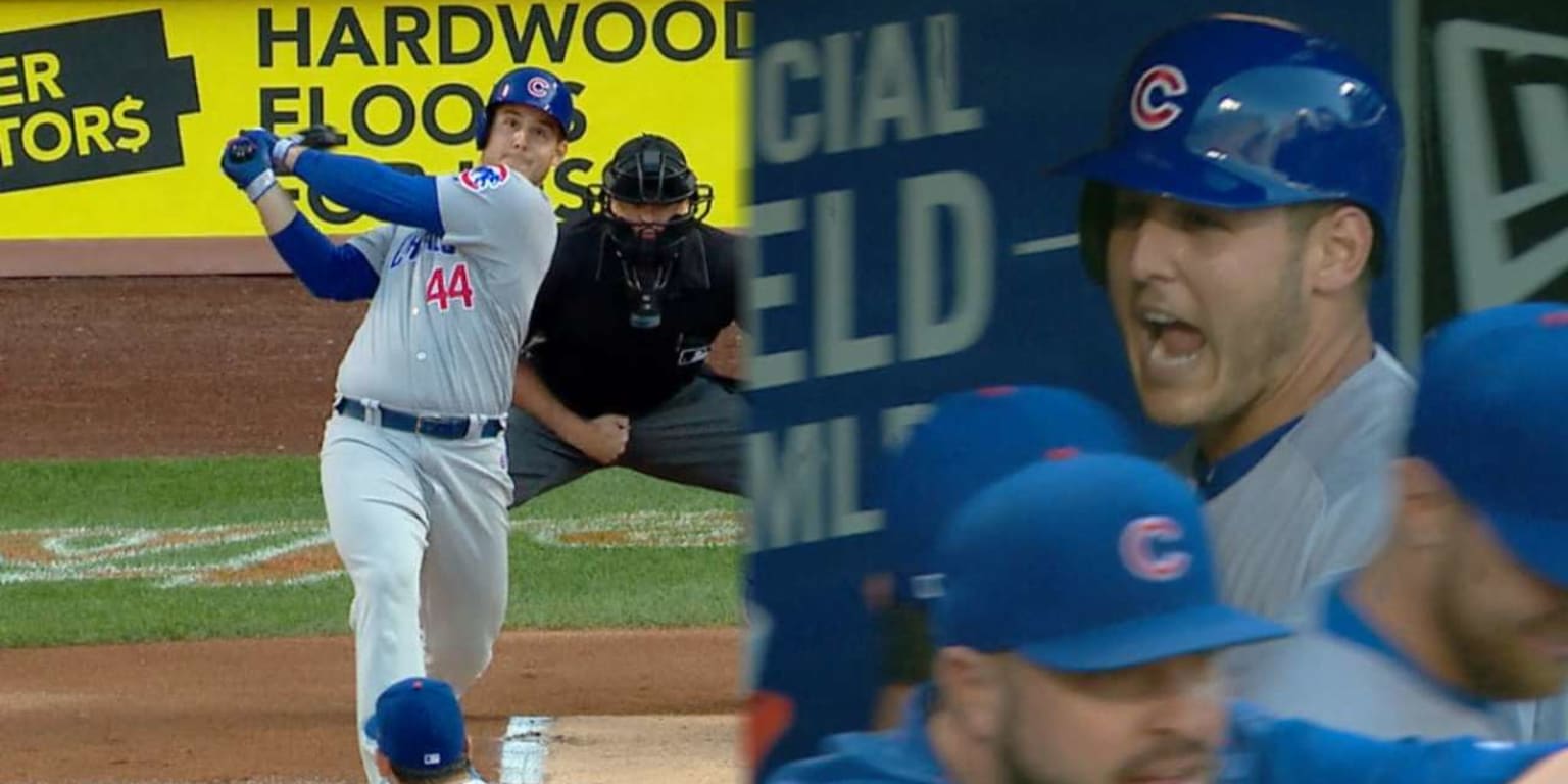 Anthony Rizzo volunteered to bat leadoff, then homered into