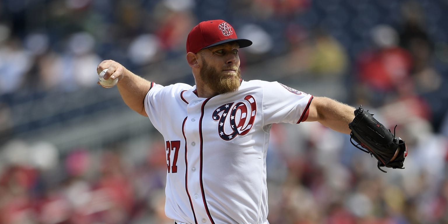 Relaxed and healthy, Stephen Strasburg might be having his best