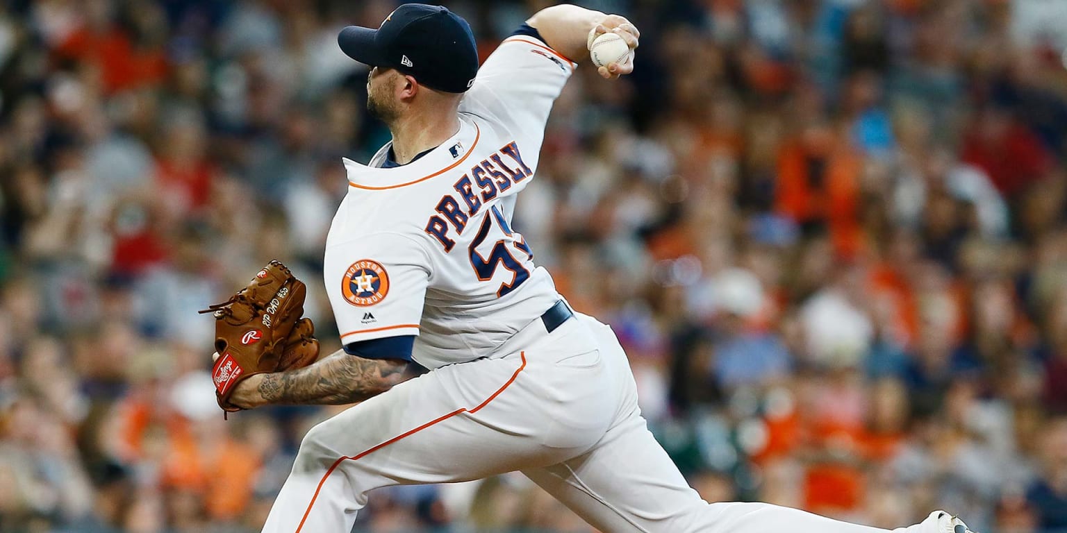 Astros' Ryan Pressly discusses his injury
