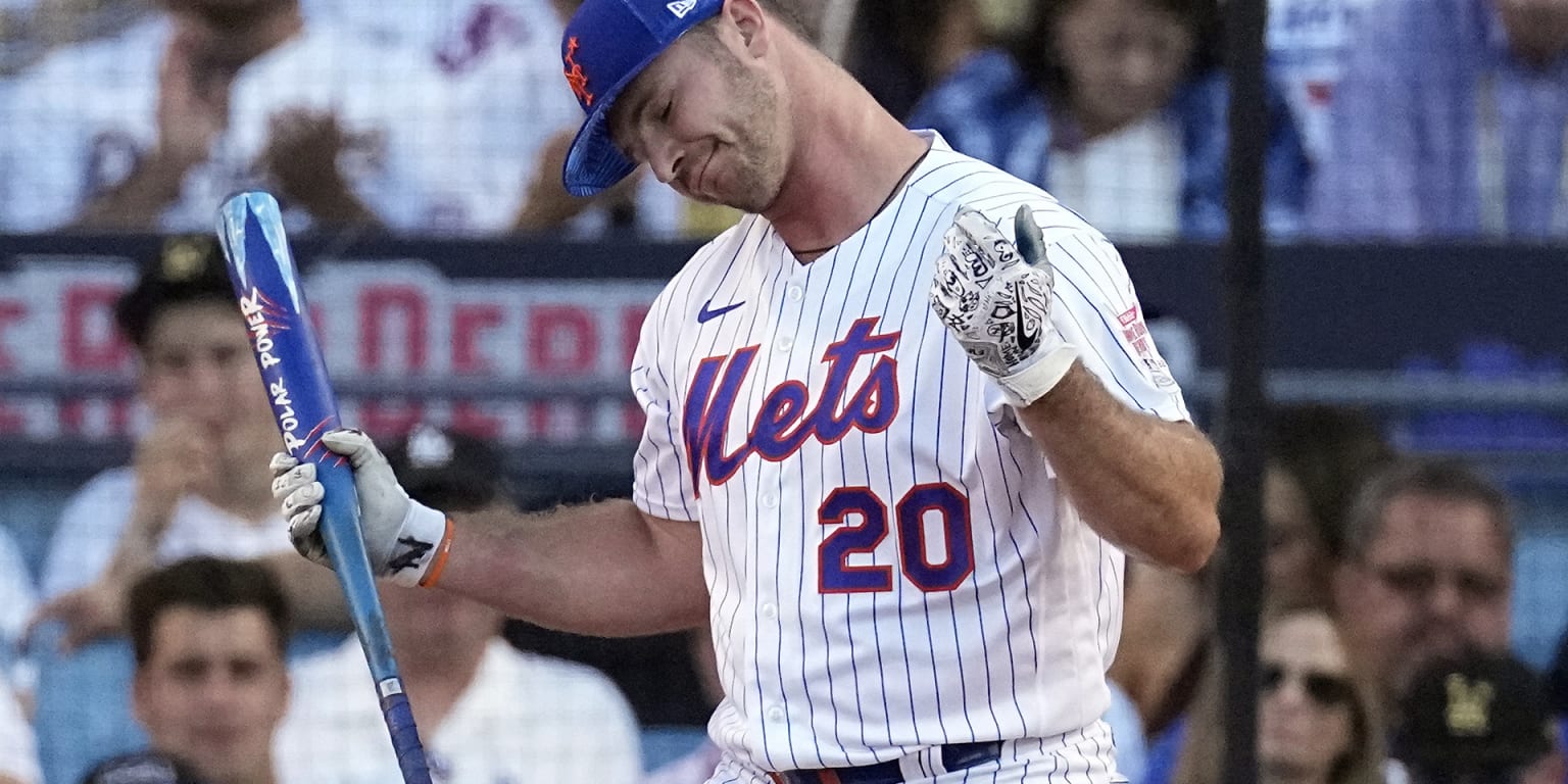 Mets slugger Pete Alonso's quest for Home Run Derby three-peat ends in  semifinals - CBS New York