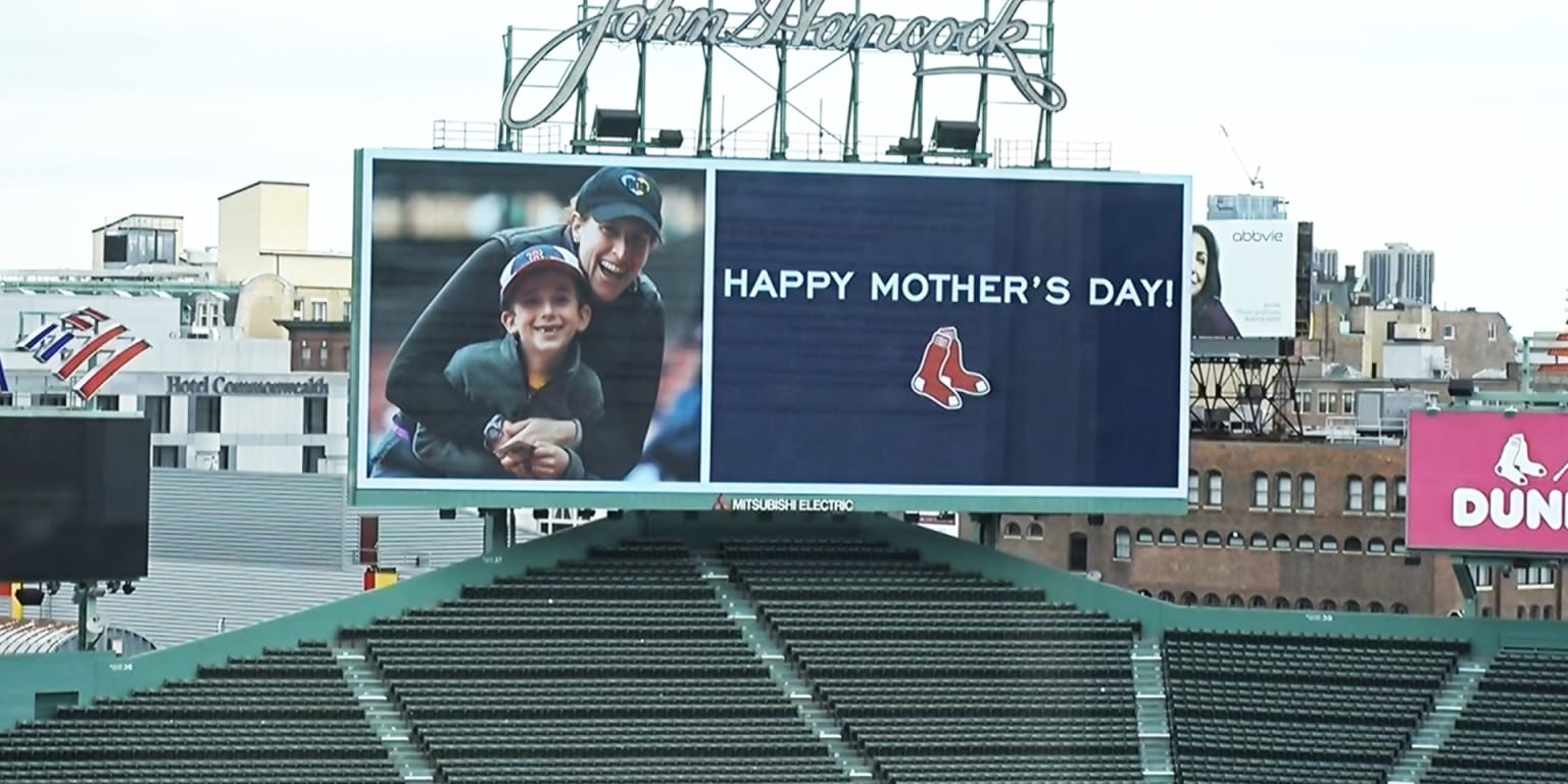 Red Sox video board messages for charity