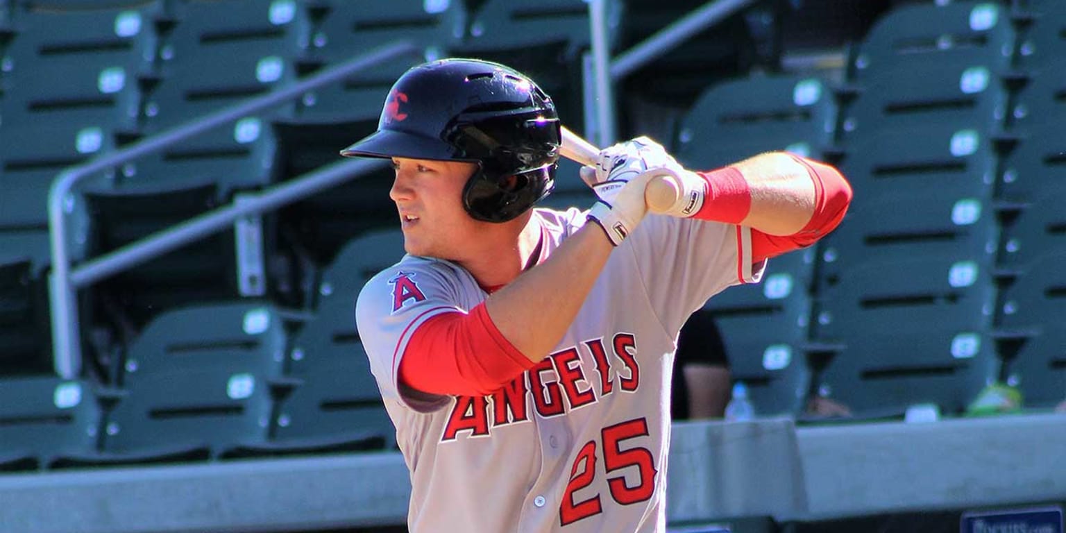 Angels' Matt Thaiss No. 10 first base prospect