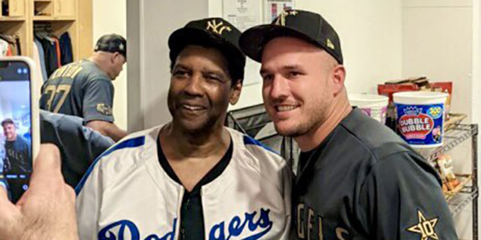 Denzel Washington and Mike Trout