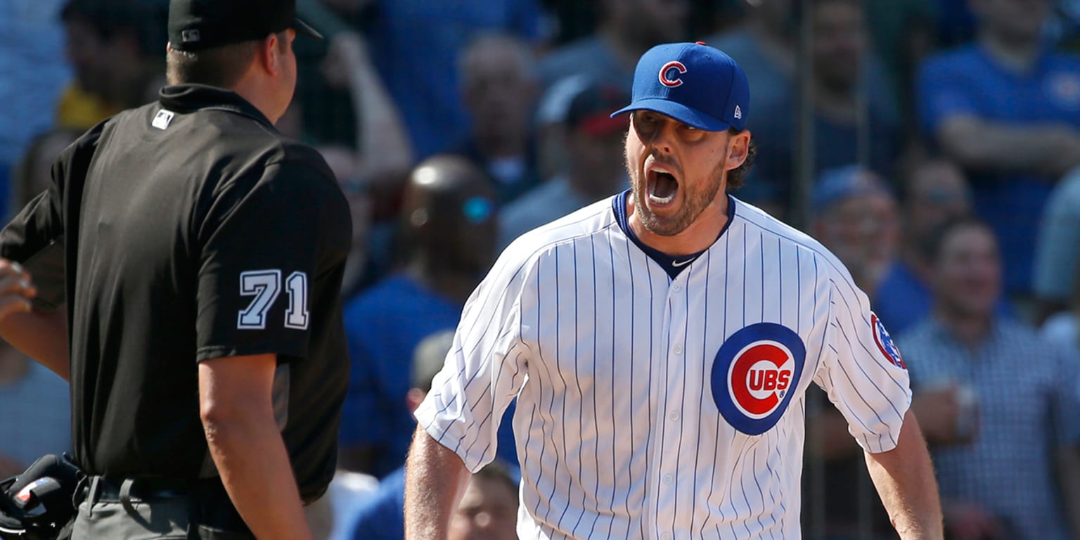 Chicago Cubs on X: John Lackey has retired 10 straight batters. #Cubs 2,  #WhiteSox 1, mid-5.  #LetsGo   / X