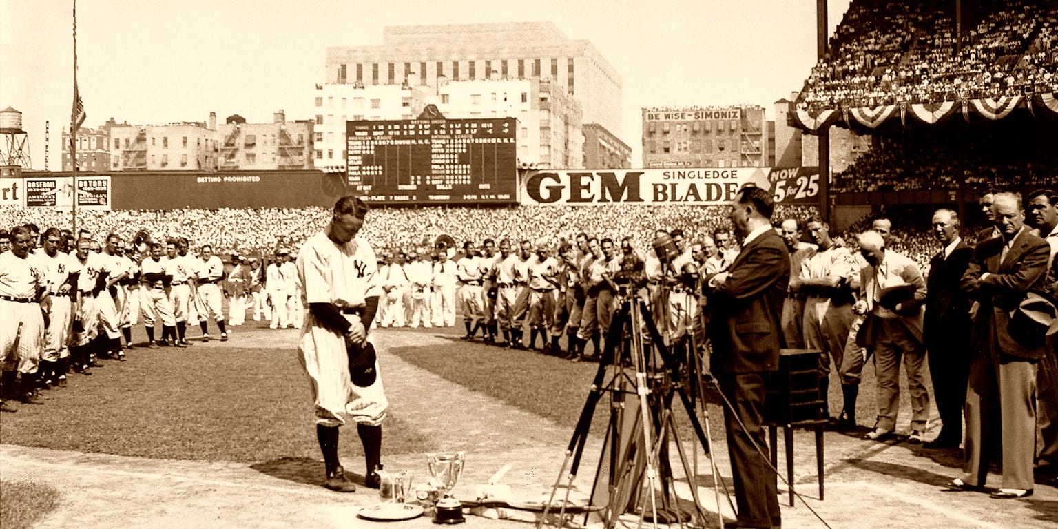 Yankees Magazine: Lou Gehrig speech