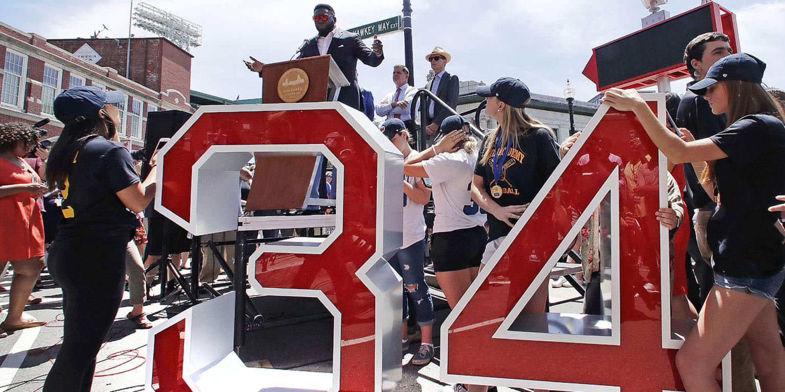 Red Sox to retire David Ortiz's number tonight