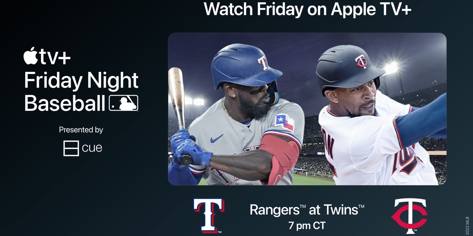 Jak oglądać Rangers-Twins na Apple TV, 19 sierpnia 2022 r.?