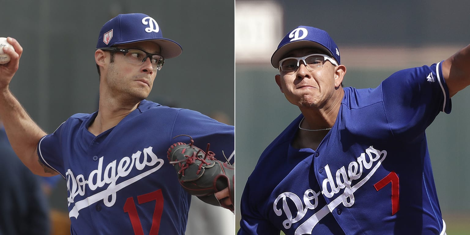 Los Angeles Dodgers on X: Ryu and Maeda, reporting for duty