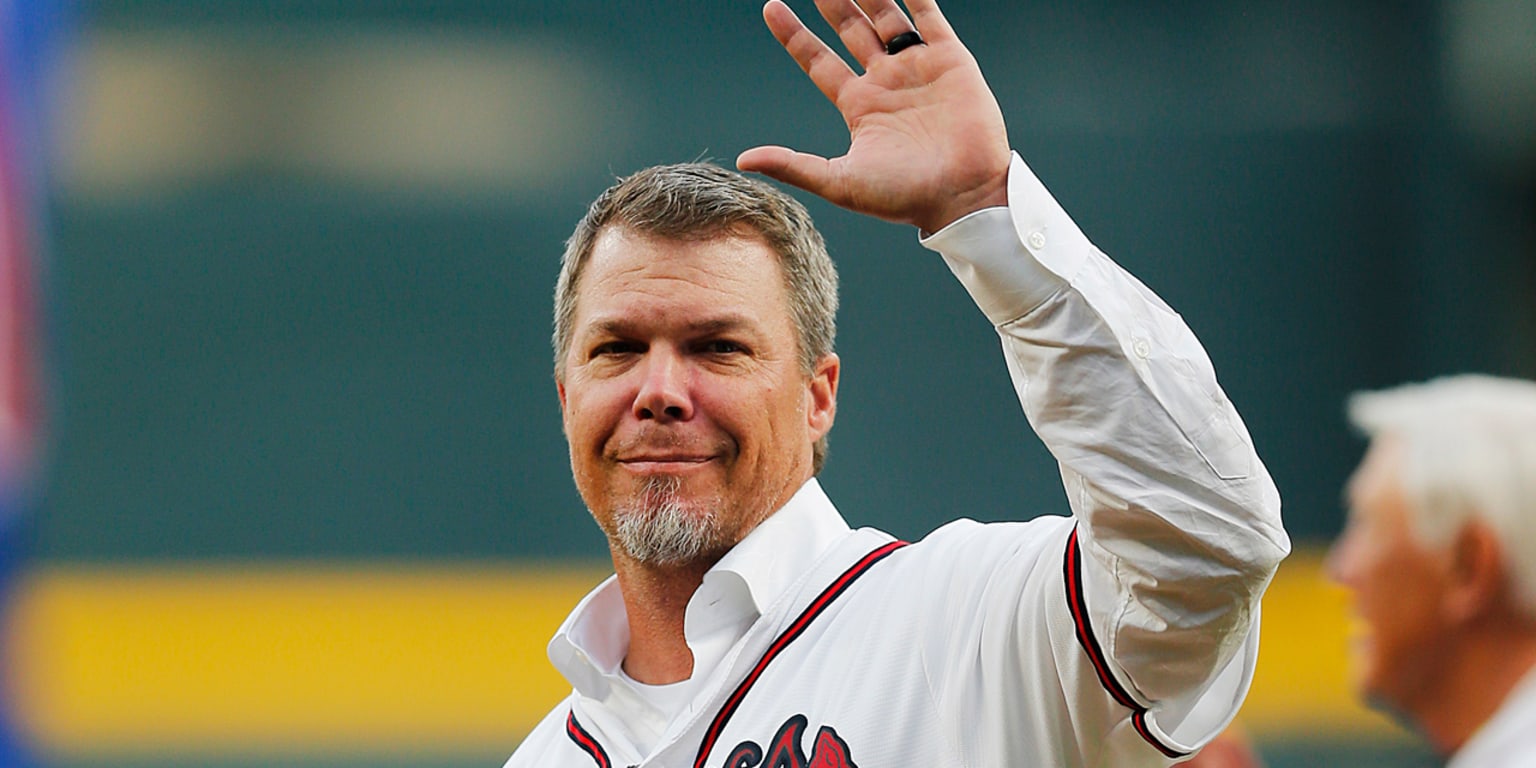 Chipper Jones' Hall of Fame moment with Braves