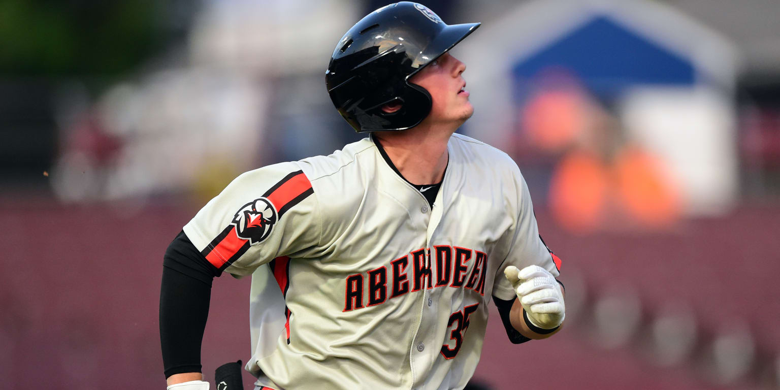 Adley Rutschman Shorebirds jersey - Delmarva Shorebirds