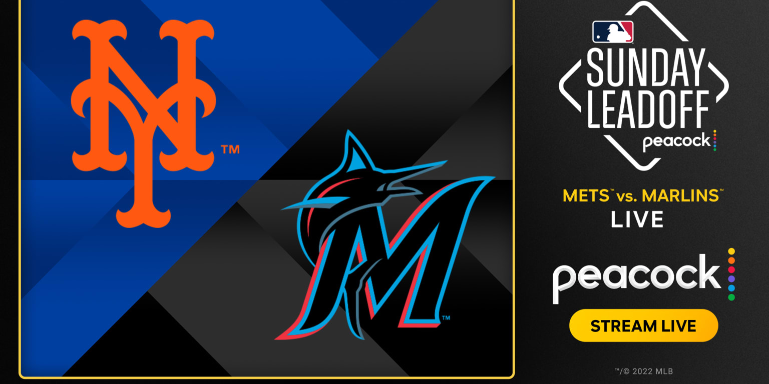 Watch Mets-Marlins on Peacock on June 26