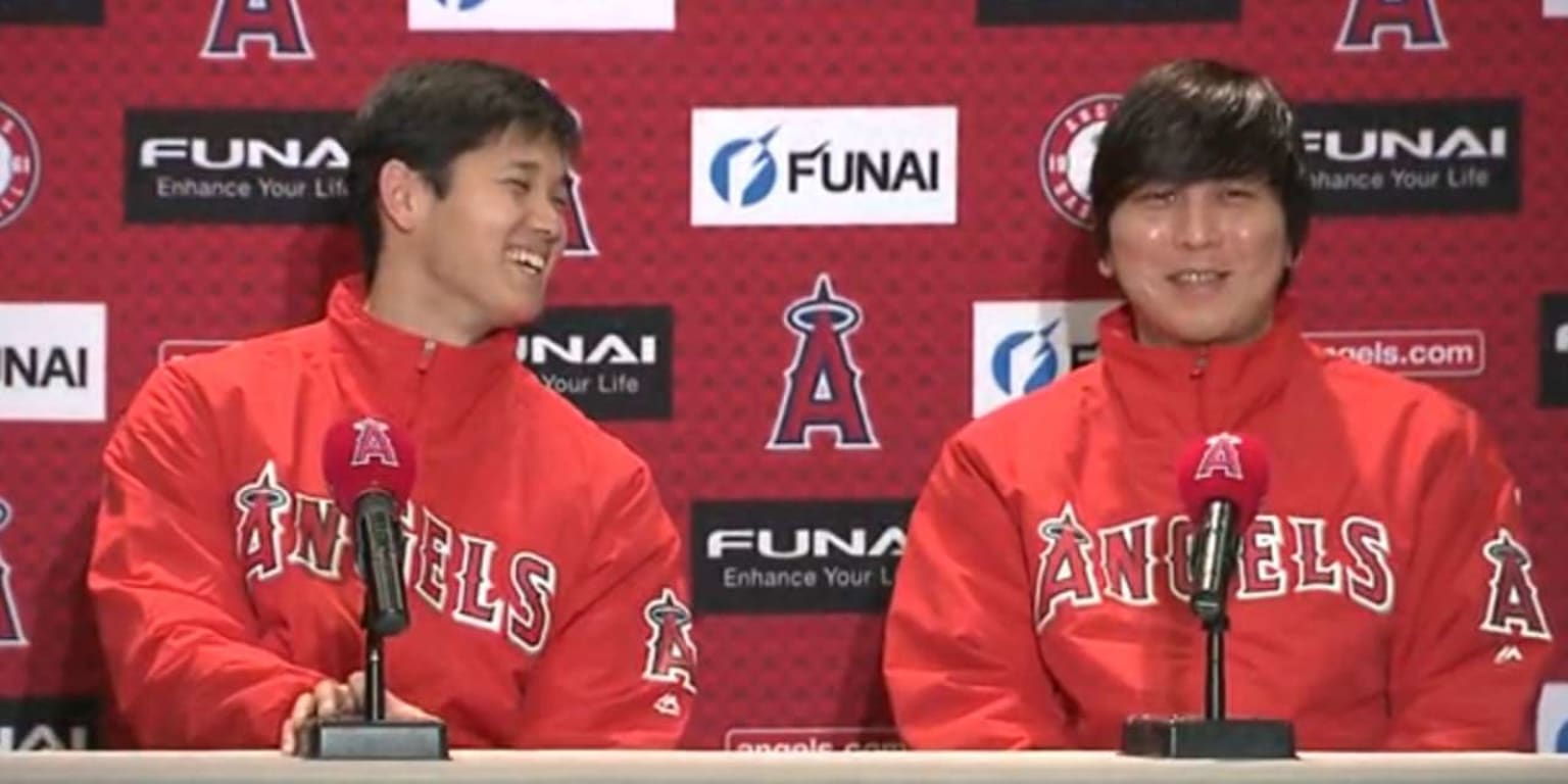 Shohei Ohtani was asked about his interpreter, which meant the