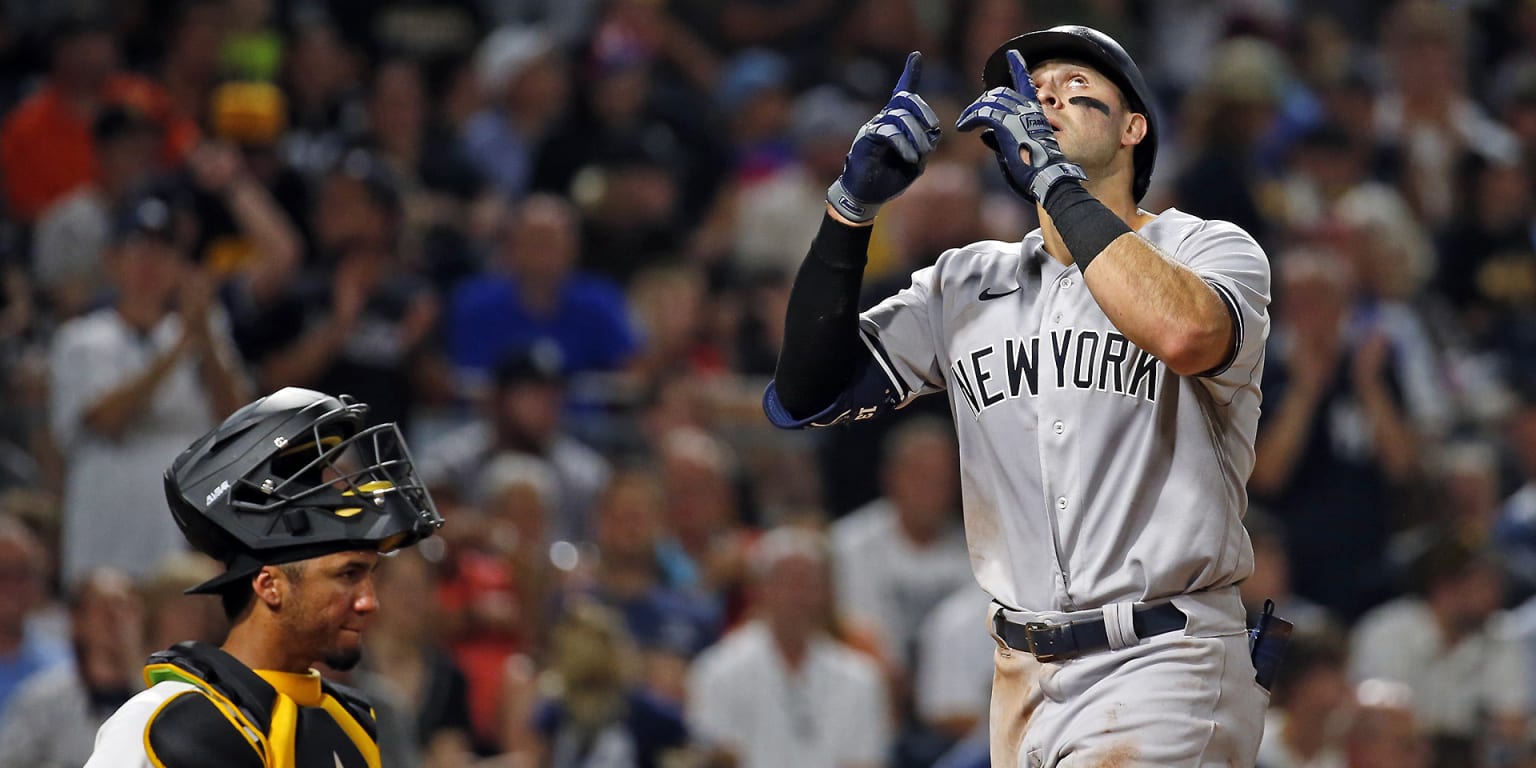 Yankees' Aaron Boone says Joey Gallo's at-bats show promise