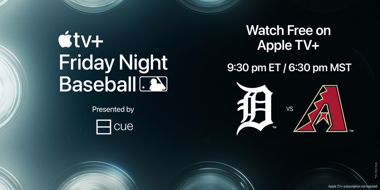 How to watch Tigers-D-backs on Apple TV, June 24, 2022