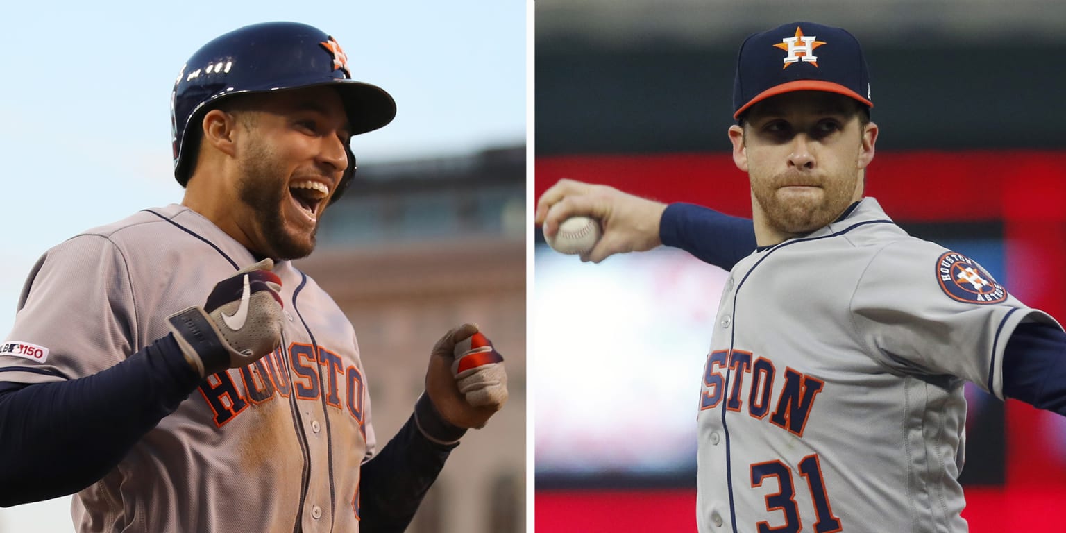 George Springer Collin McHugh return