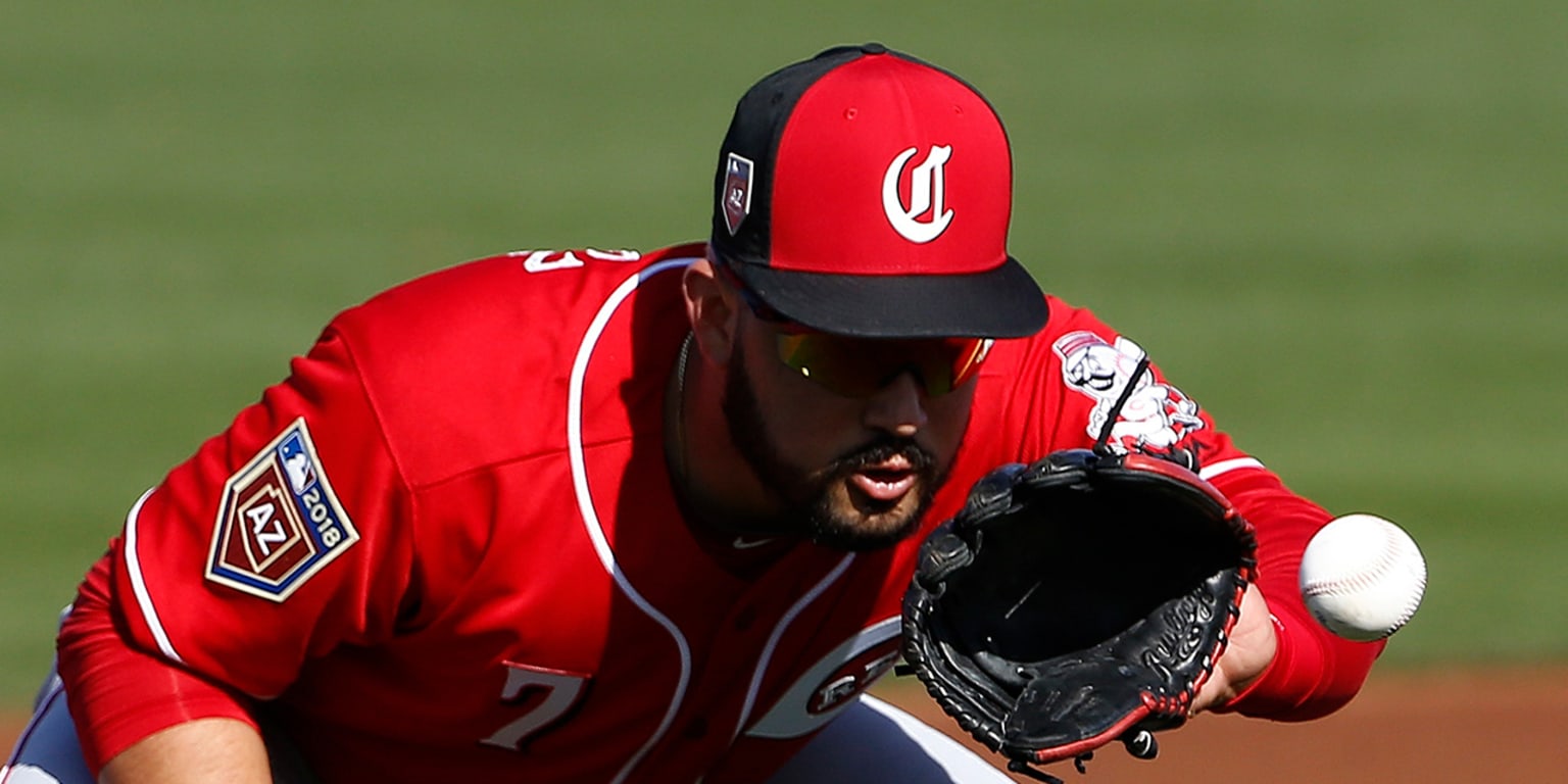 Reds' Eugenio Suarez dominant at third base