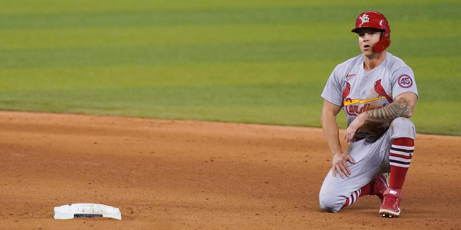 St Louis Cardinals Tyler O'Neill gets COVID vaccination