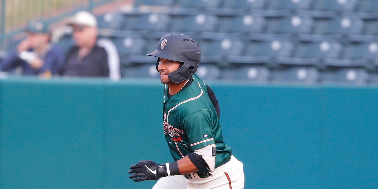 Pirates No. 5 prospect (MLB No. 93) Nick Gonzales rips an RBI double in AFL  action