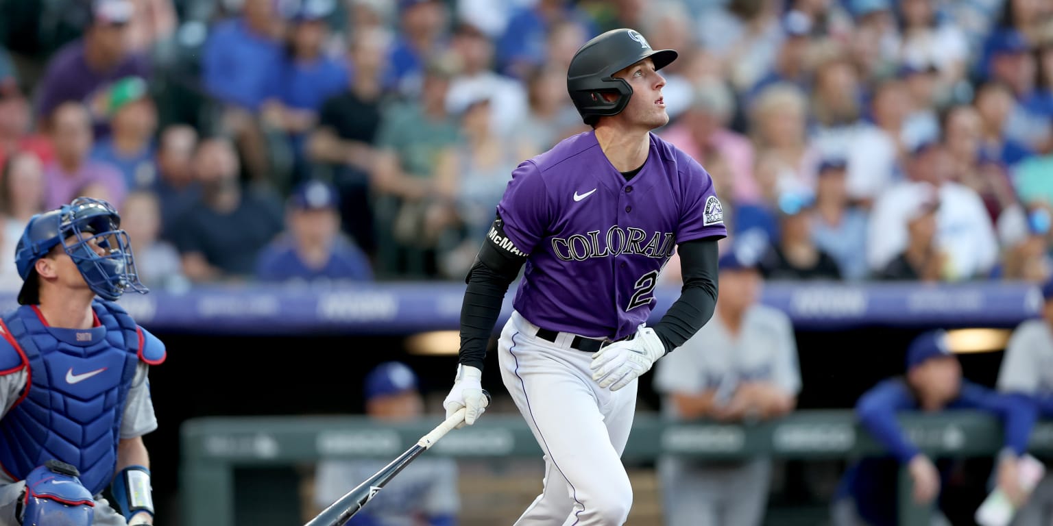 Baseball Colorado Rockies Customized Number Kit for 2022 City