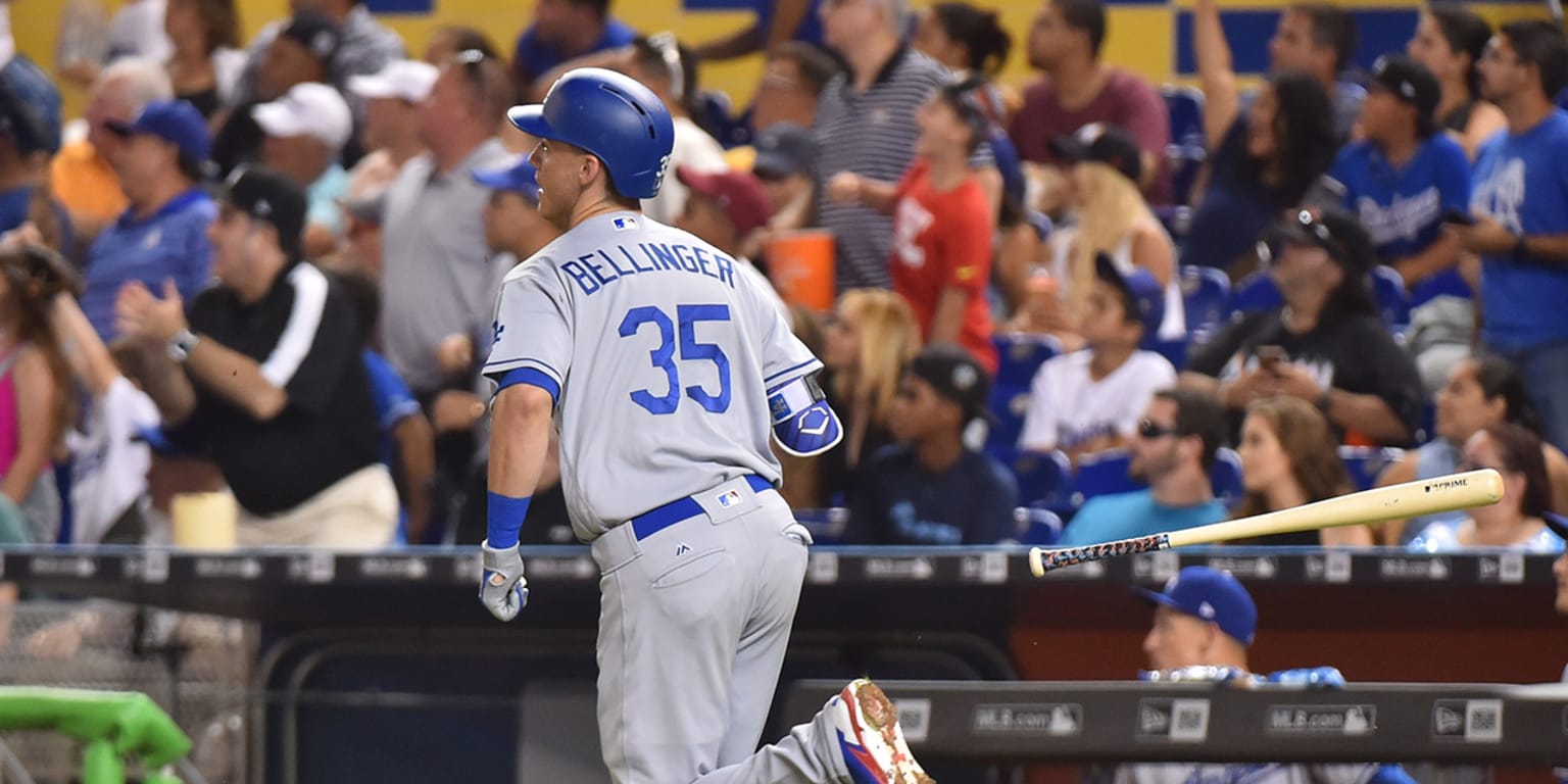 Cody Bellinger becomes first rookie to hit cycle in Dodgers history