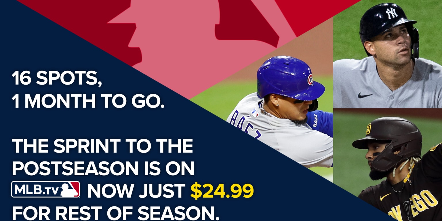 MLB.TV price drop 2020 stretch run