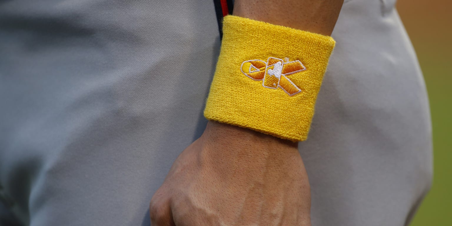 MLB: Baseball Players Wearing Yellow Ribbons on Jerseys on Sunday