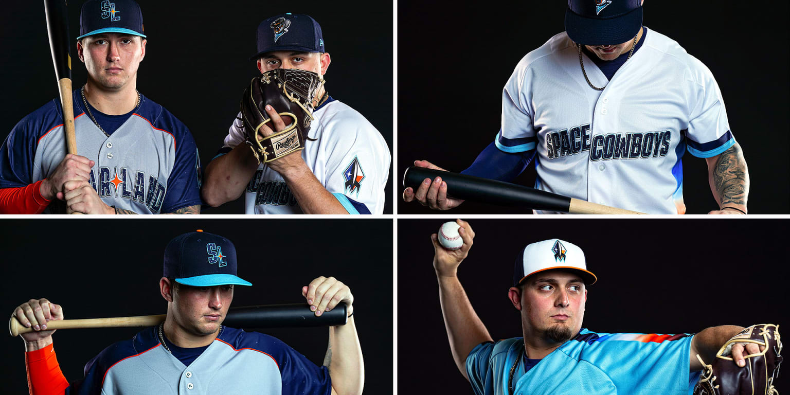Photos: Astros unveil new uniforms, mascot 