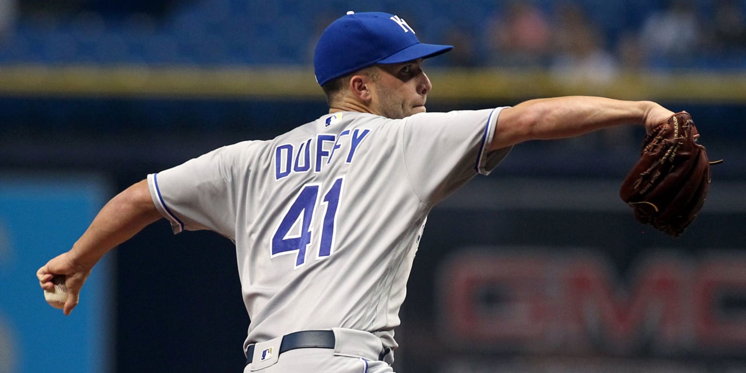 Danny Duffy of the Dodgers is schedule to start tonight's game in