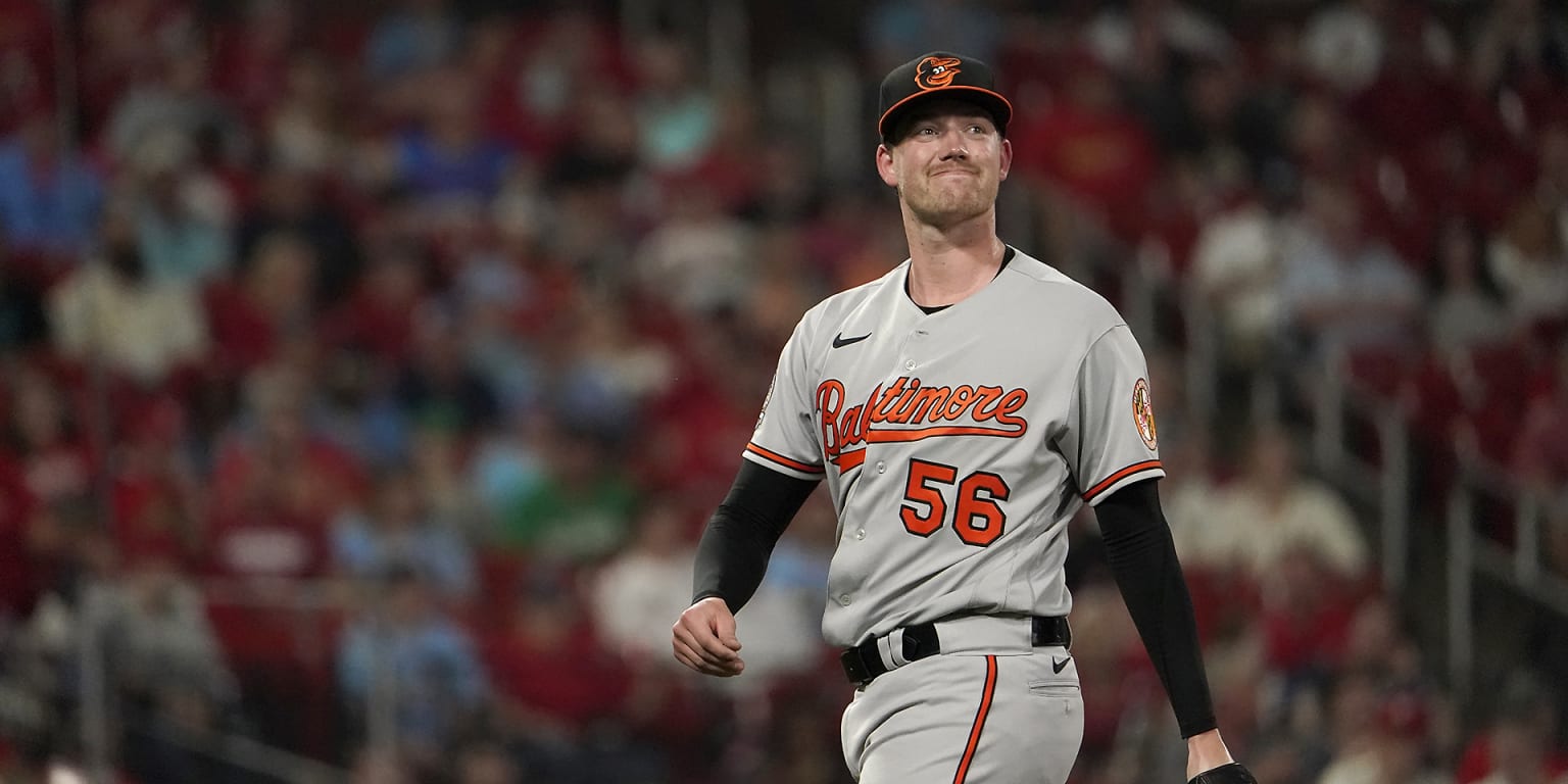 Orioles' starter Kyle Bradish cruised through his spring debut