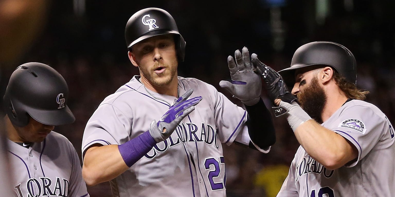 Colorado's Trevor Story makes MLB history with two home runs on