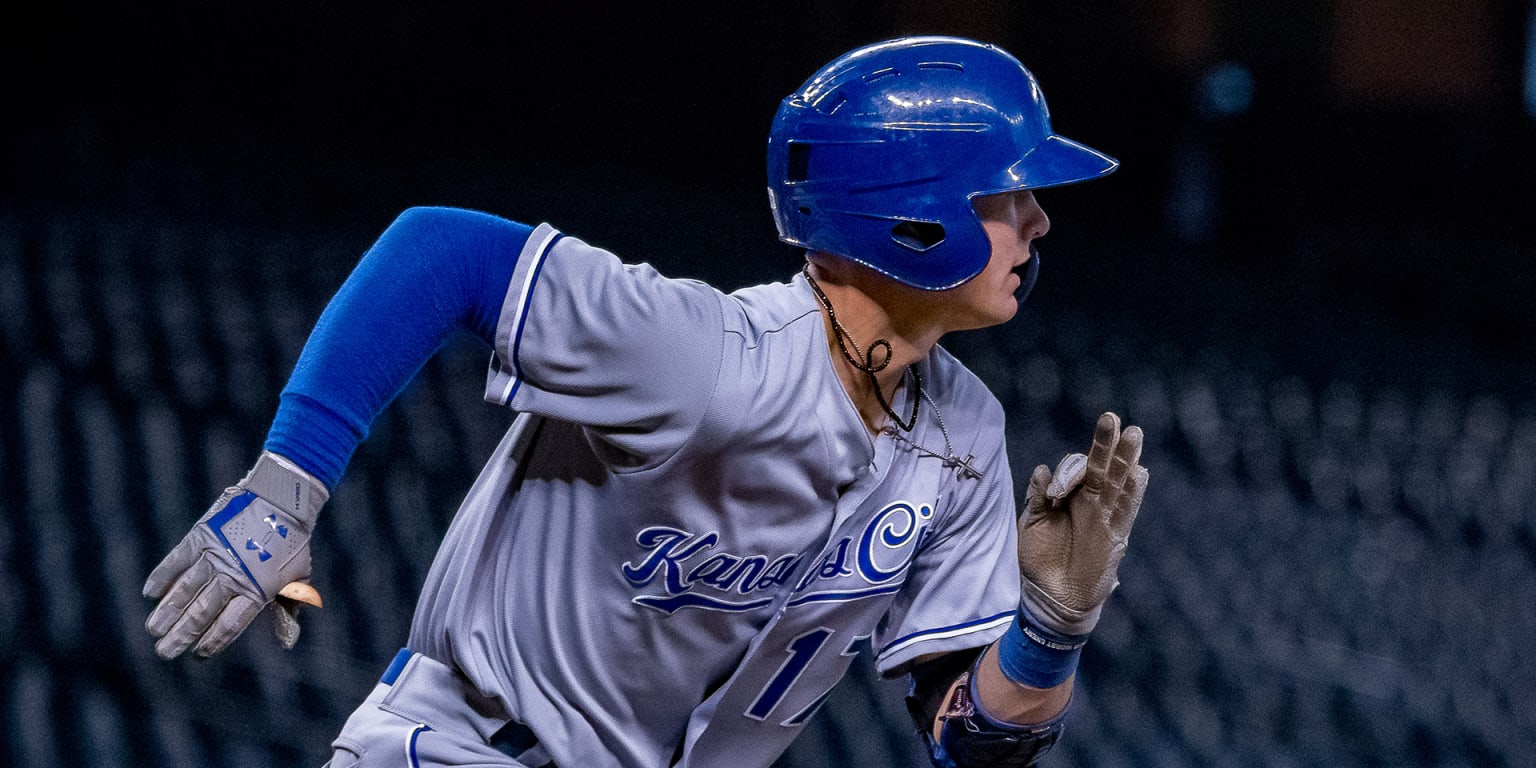 Bobby Witt Jr. visits Royals camp on Team USA off-day