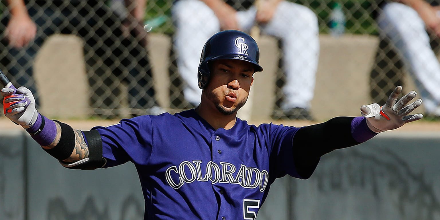 Would Carlos Gonzalez consider playing first base for Rockies in