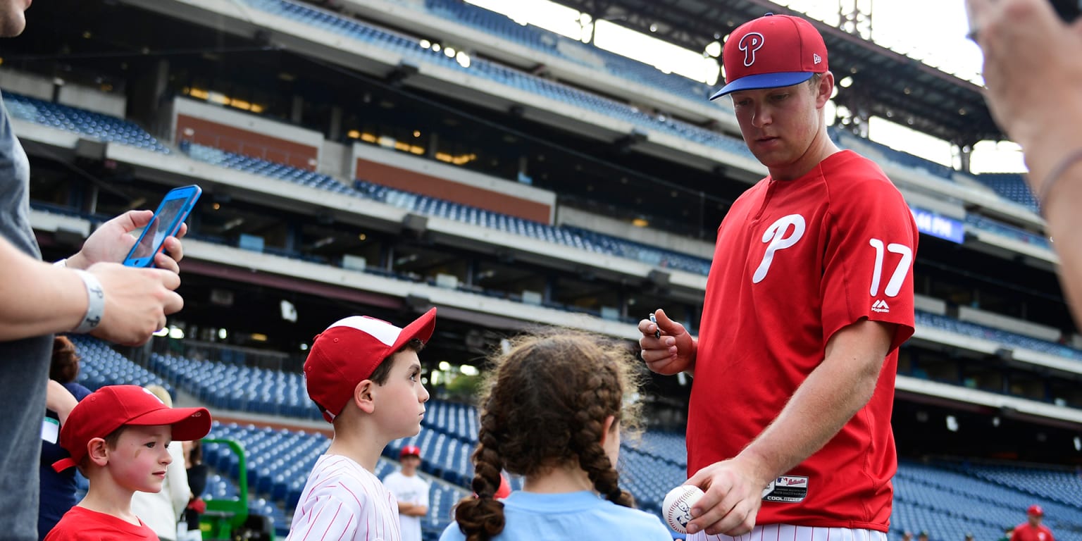 Rhys Hoskins' favorite Little League memory is all the snow cones he used  to eat