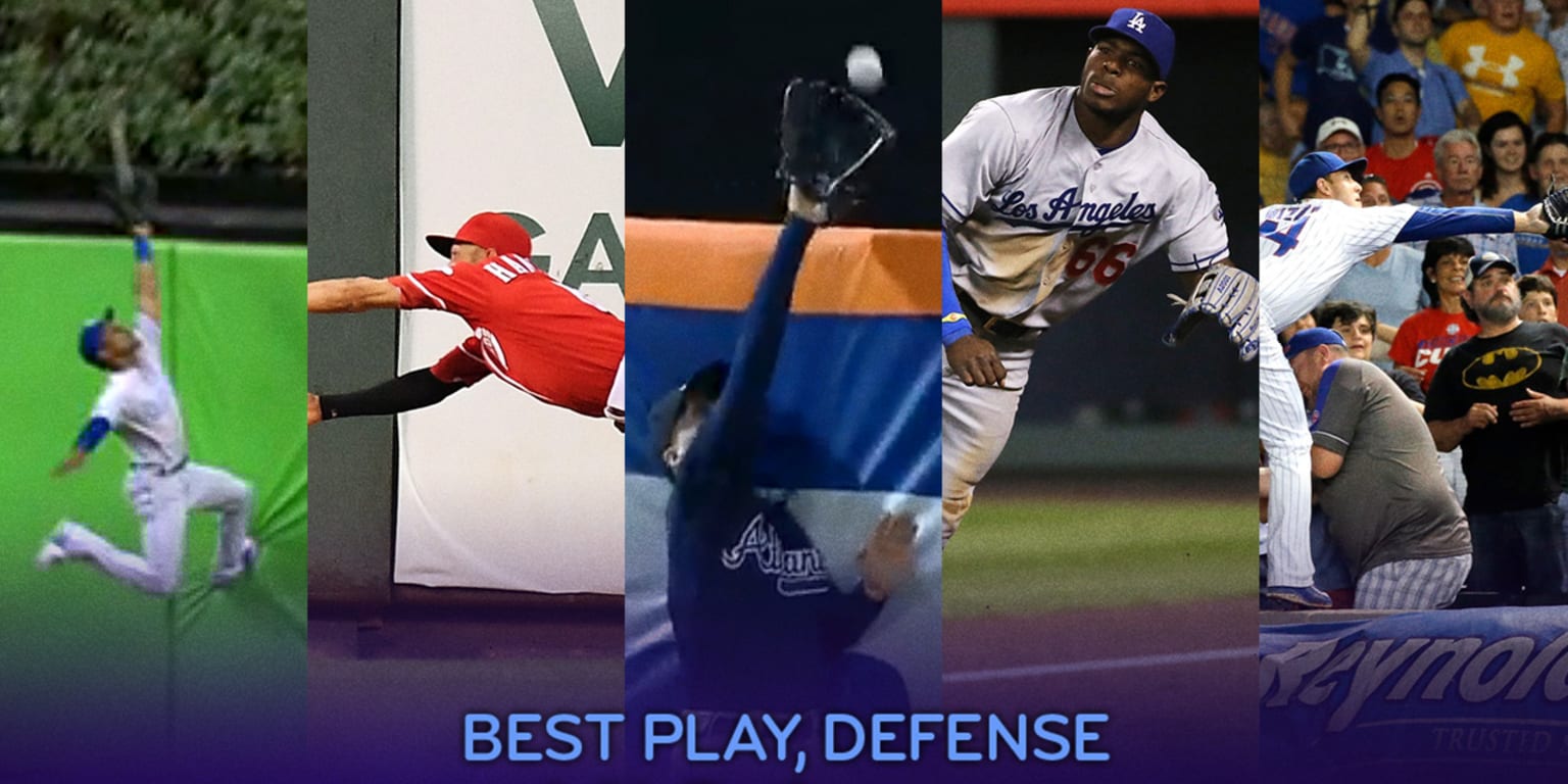 5 finalists for Best Play, Defense, MLB Awards