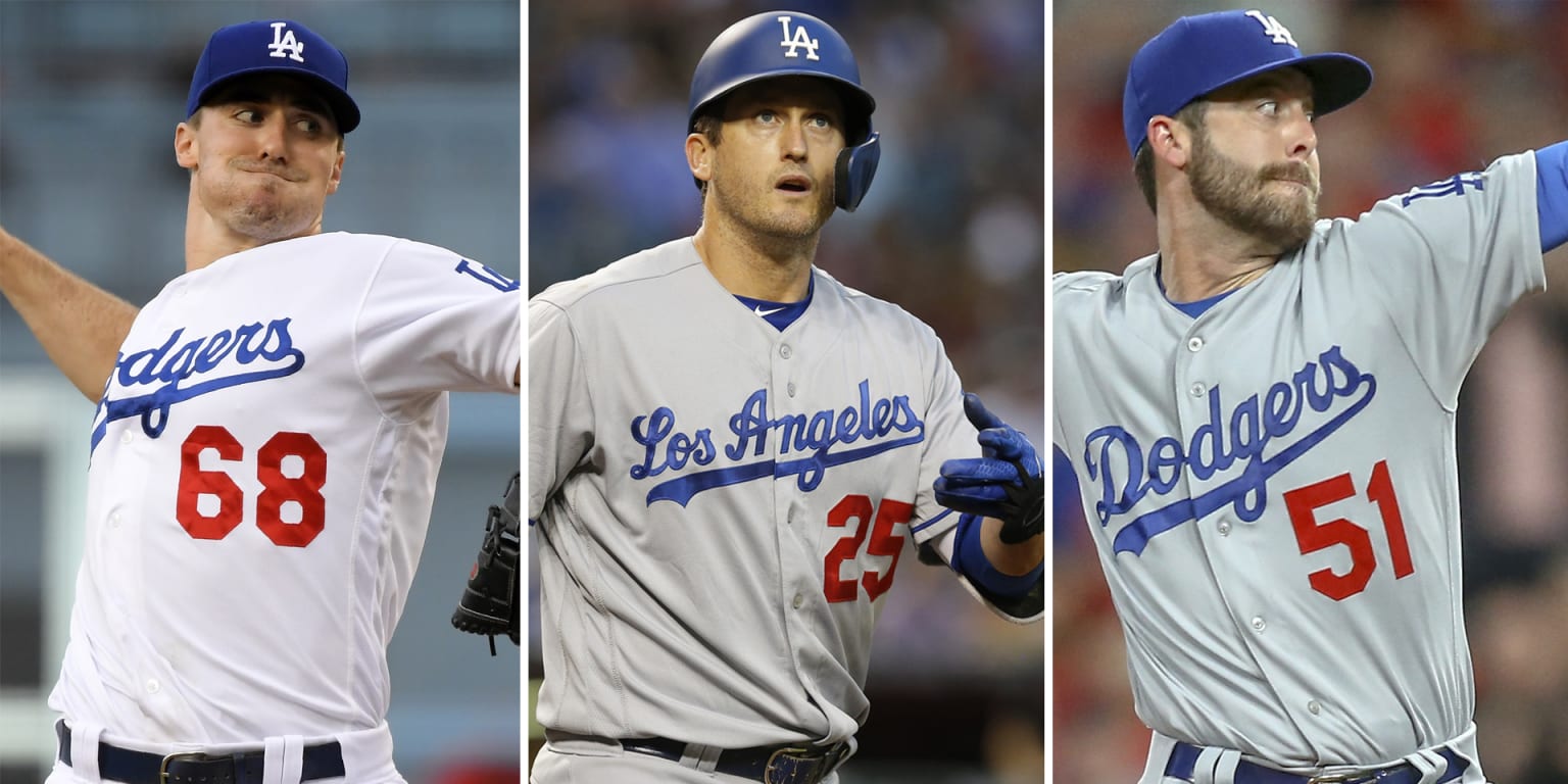 Three Dodgers return as rosters expand