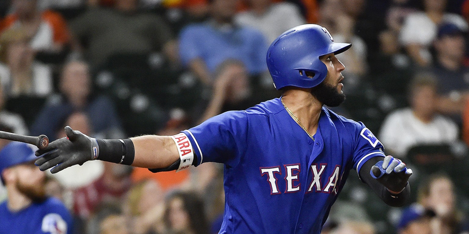 Rangers Nomar Mazara has struggled vs. lefties