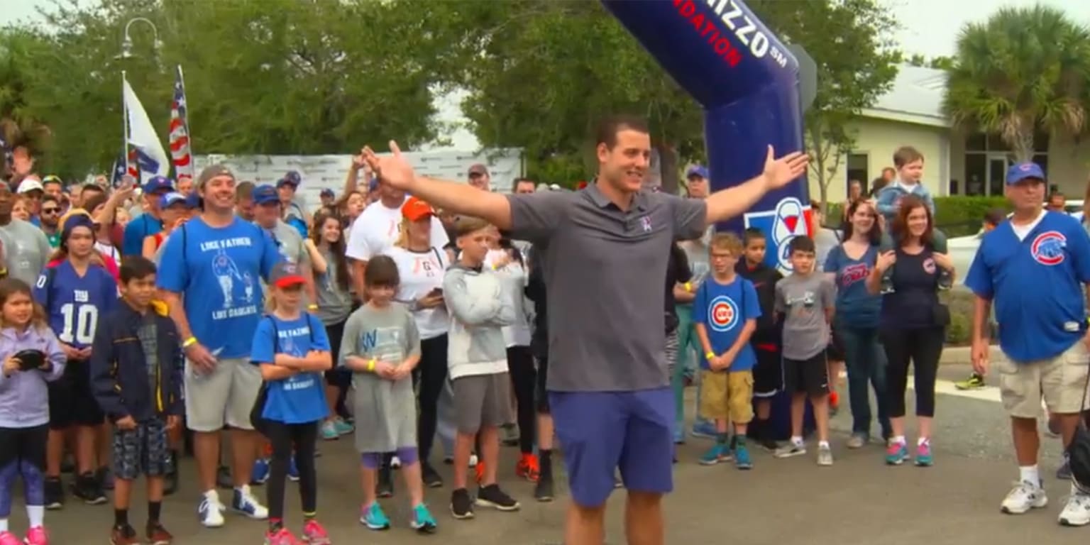 Anthony Rizzo's cancer battle sparked foundation to help kids