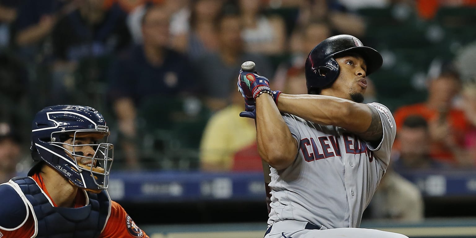 MLB  Indians' Francisco Lindor works hard at having fun