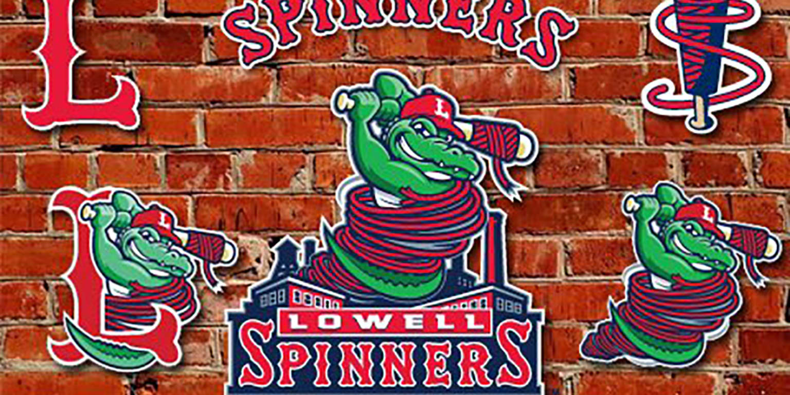 The Lowell Spinners have a new logo featuring one meanlooking alligator