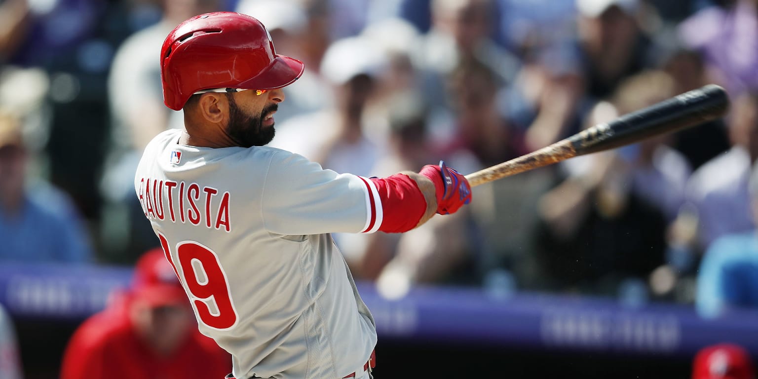José Bautista is hoping to come back as a two-way player - NBC Sports