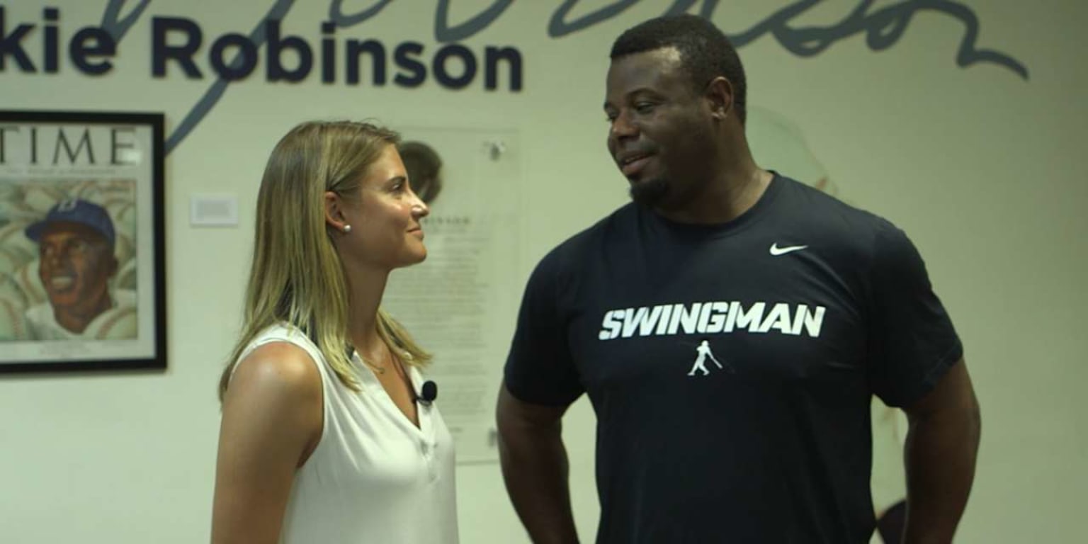 Ken Griffey Jr. former MLB player, at Historic Dodgertown