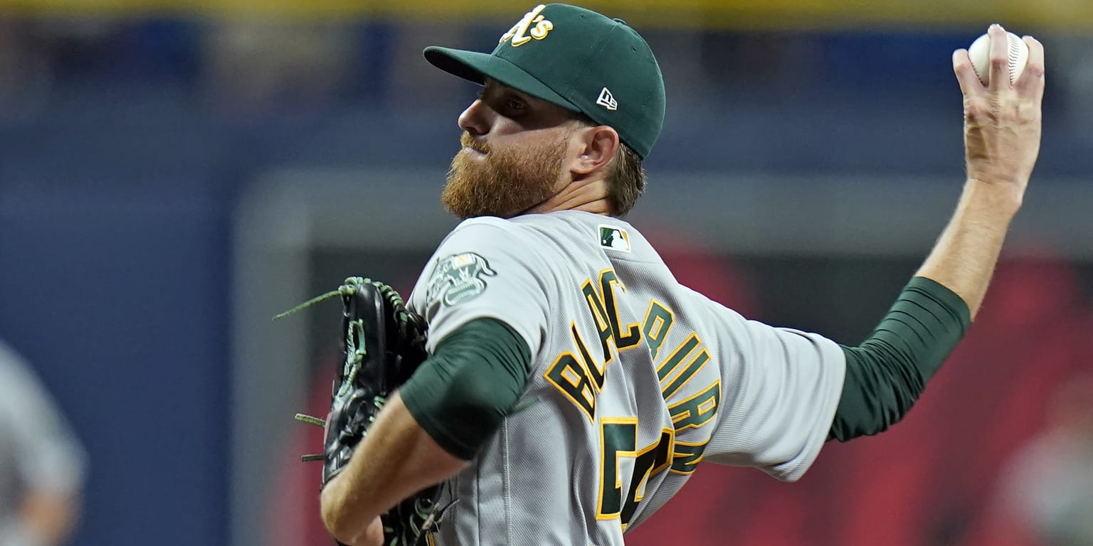 A's All-Star Paul Blackburn pitches for new ballpark  in Oakland